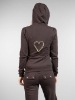 twist heart women sport suit do sample order accept paypal