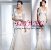 luxuriant in design Wedding Dress(SP055)