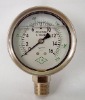 100mm oil filled gauge