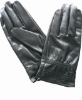 Lambskin leather gloves