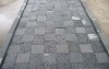 black lava paving stone