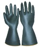 Black Latex Gloves