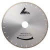 Laser welded silent diamond blade