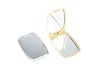 2012 new style plastic handheld mirror