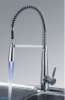 pull out led kitchen faucet