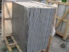 honed blue limestone slab