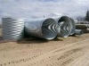 Corrugated galvanized steel pipe