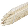 softwood stakes and hardwood stakes