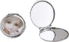 metal Mirror , compact mirror , cosmetic mirror