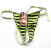 wholesale lady stripe t-back panty underwear accept Paypal G1041