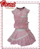 Girl's summer set/Girl's 2 pcs set/Girl's garment