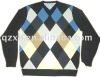 Men's argyle sweater