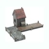 village miniature,polyresin miniature house,miniature ornaments