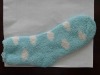 feather yarn socks