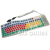 Flexible Washable Foldable Full Size USB PS2 109 key Keyboard