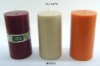 pillar candle 3 color