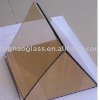 Brown flat glass