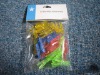 High quality,various shape,colorful plastic clothespins