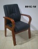 891C -1 wooden armrest meeting chair