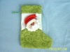 christmas sock with santa heads Christmas Tree orgament