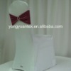 wedding spandex chair band with diamond buckle/spandex chair cover sash/lycra chair bow