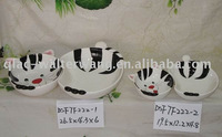 ceramic pet dishware