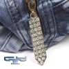 rhinestone,zipper slider