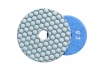 abrasive dry polishing pads