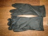 Comfortable and safe black chemical gloves