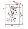 14 segment LED display