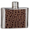 Duplex steel hip flask