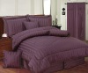 cotton jacquard comforter set