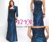 2010 Blue Taffeta Evening Dress(JH023)