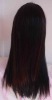 synthetic hair front lace wig