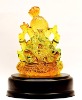 transparent polyresin craft,lord ganesh god statue