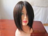 jewish wig,hidden knots wig,silk top wig