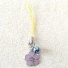 Purple Mobile Phone Charms