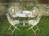 wrought iron dining chairs