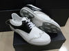 2012 fashion elegant white and black men business leather shoes