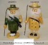 Smoking Man/Wooden Smoking Man/Wooden Smoking Decorations/Wooden Craft Decorations