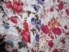 rayon cotton printed fabric