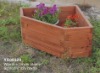 wooden flower planter