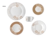 PORCELAIN ROUND DINNER SET