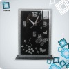 Rectangular shape Glass Standing Clock