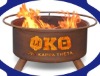 Phi Kappa Theta wood burning fireplace