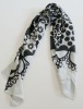 Silk printed scarf