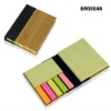 bamboo notepad,recycled notepad,memo pad