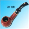 Wooden tobacco pipe