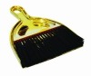 dustpan with brush