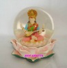 india god snow globe, hindu god snow globe